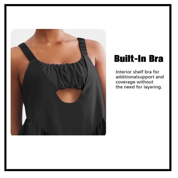 AnotherChill Tennis Dress Built-in Bra - Picture 7 of 10